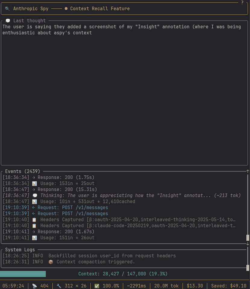 Real-time thinking demonstrated